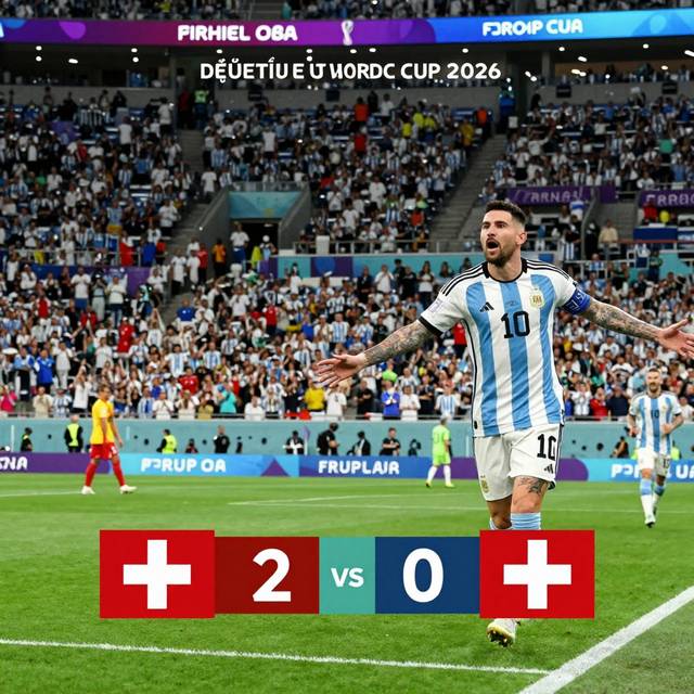 Argentina vs Thụy Sĩ: Dự đoán tứ kết World Cup 2026 ngày 12/7