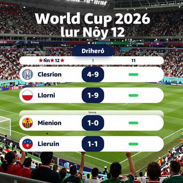 World Cup 2026: Phân Tích Chuyên Sâu Sau Lượt Trận Ngày 12/07