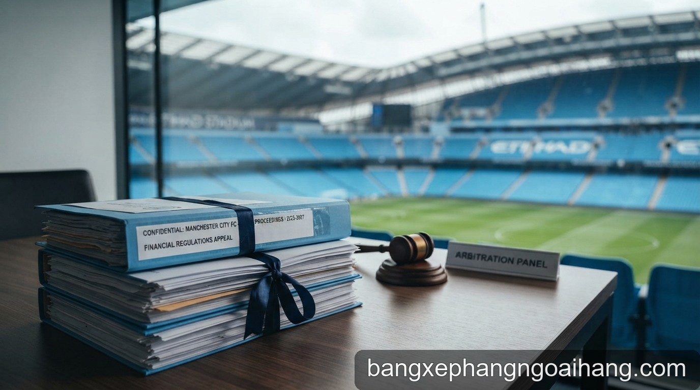 Man City kháng cáo phán quyết vi phạm tài chính: Cuộc chiến pháp lý kéo dài đến năm 2027